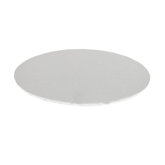 Silver Round Double Thick Card Cake Board 9 Inches image number 2