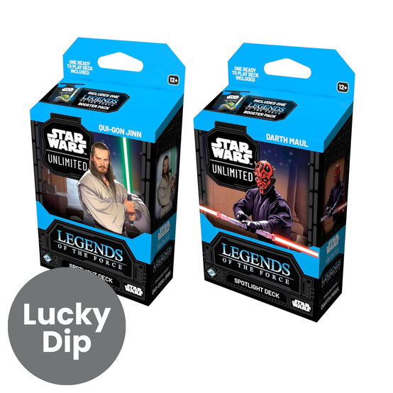 Assorted Star Wars: Unlimited Legends of the Force Spotlight Deck image number 1