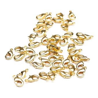 Beads Unlimited Gold Plated Trigger Clasp 10mm x 6mm 10 Pack