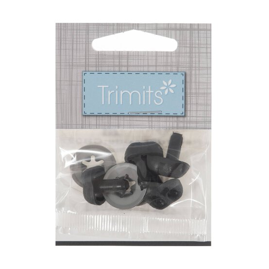 Trimits Black Toy Nose 15mm 4 Pack image number 3