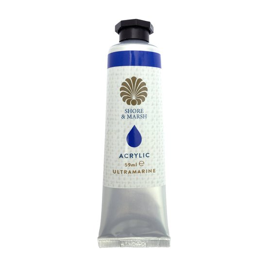 Shore & Marsh Ultramarine Acrylic Paint 59ml image number 1