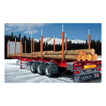 Italeri Timber Trailer Model Kit 1:24