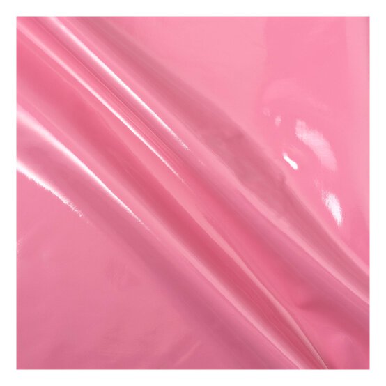 Pink PVC Fabric by the Metre image number 1