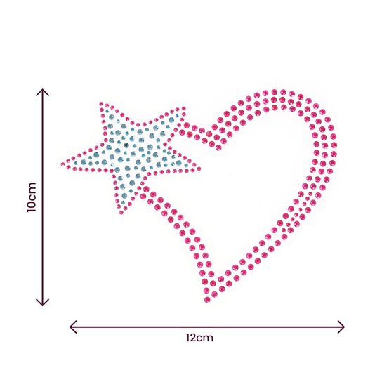 Heart Iron-On Gems image number 4