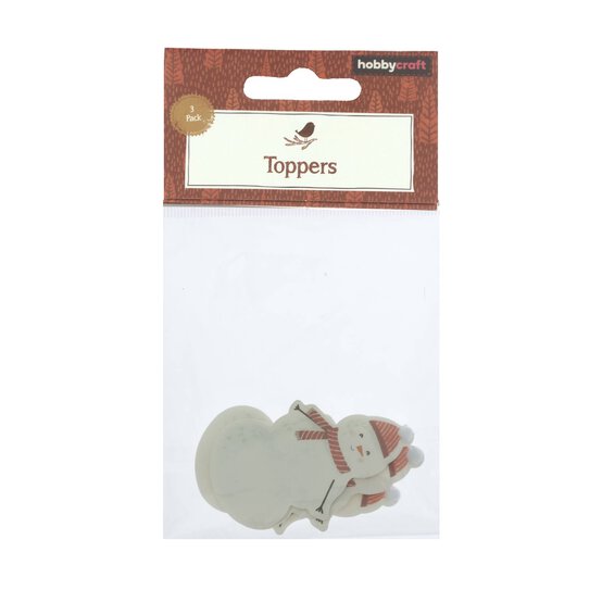 Snowman Card Toppers 3 Pack image number 5