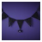 Black Felt Spider Bunting 1m image number 1