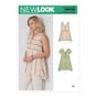 New Look Women's Top Sewing Pattern N6658 image number 1