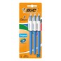 BIC 4 Colours Original Pens 3 Pack image number 1