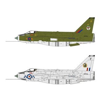 Airfix English Electric Lightning F2A Model Kit 1:72 image number 2