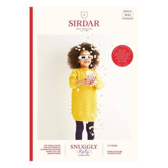 Sirdar Snuggly Replay Popcorn Dress Pattern 2552