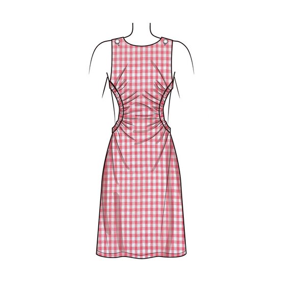 New Look Women's Dress Sewing Pattern 6731 (6-18) image number 3