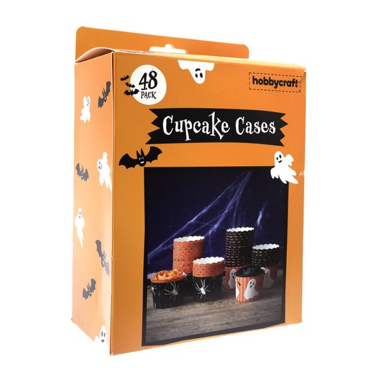 Ghost and Spider Cupcake Cases 48 Pack image number 3