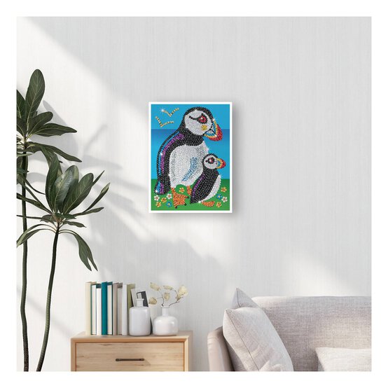 Kitfix Puffins Sequin Art Red Kit image number 3