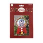 Make Your Own Santa Snow Globe Decoration Kit  image number 3