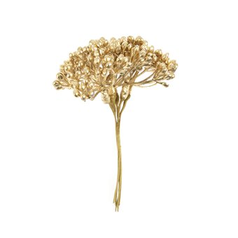 Mini Gold Berry Pick 12cm