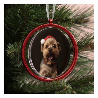 Spinning Photo Bauble 9cm 