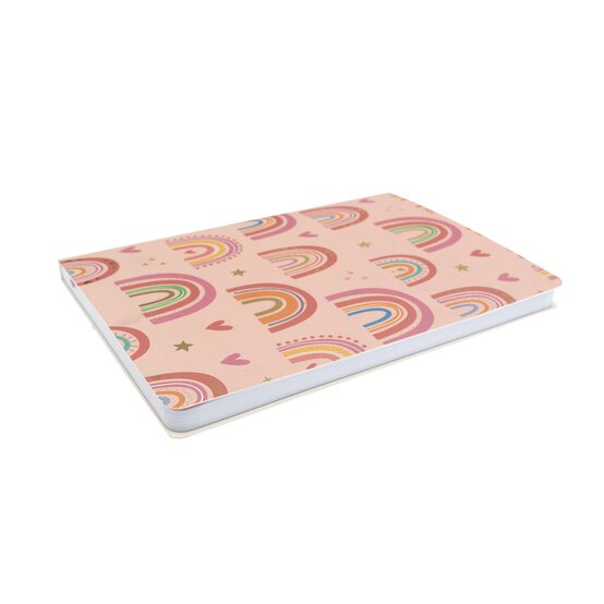 Rainbow Soft Cover Notebook A5 image number 3