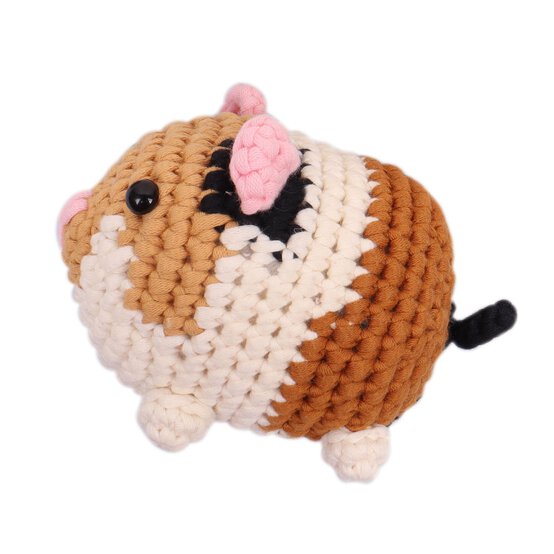 Trimits Beginner&rsquo;s Amigurumi Crochet Guinea Pig Kit image number 3