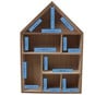 Wooden House Shelf 30cm x 45cm x 8cm image number 4