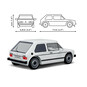 COBI Volkswagen Golf GTI 1976 Set 1:35 image number 3