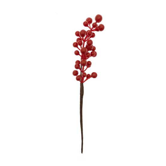 Small Red Berry Pick 21.5cm image number 1