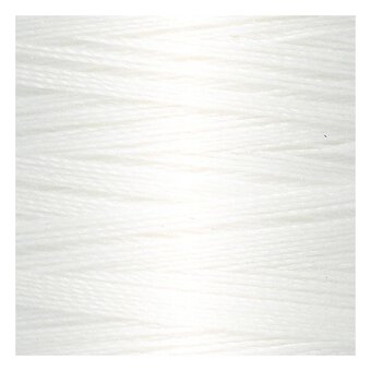 Gutermann White Sew All Thread 500m (800)