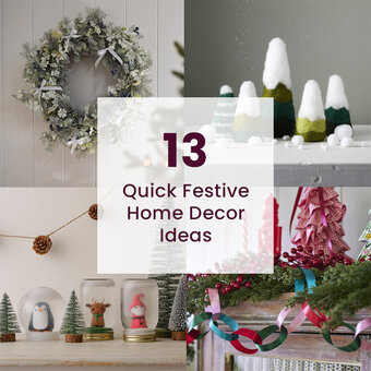 13 Quick Festive Home Decor Ideas