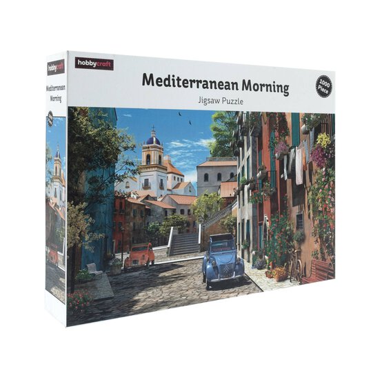 Mediterranean Morning Jigsaw Puzzle 1000 Pieces image number 1