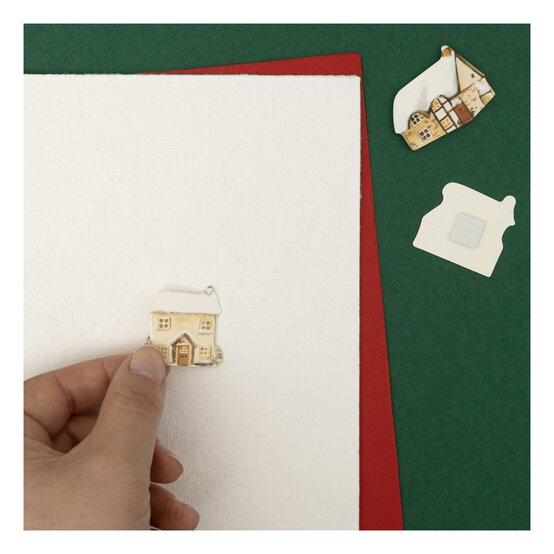 Snowy House Card Toppers 3 Pack image number 2