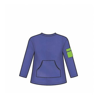 Simplicity Kids’ Knit Hoodie Sewing Pattern S9028 (8-16) image number 2