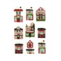 Christmas Shop Front 3D Stickers 9 Pack image number 1