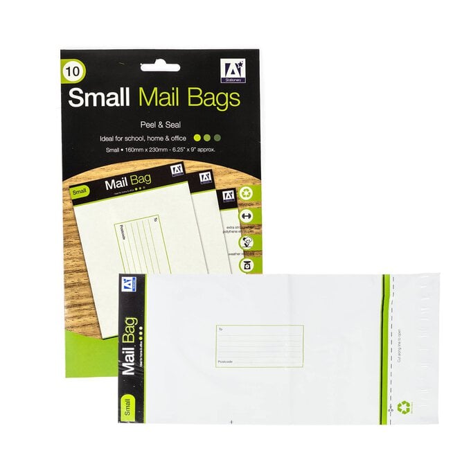 Small Mail Bags 10 Pack  image number 1