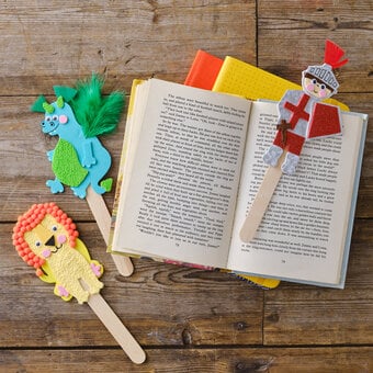 How to Make St George’s Day Bookmarks