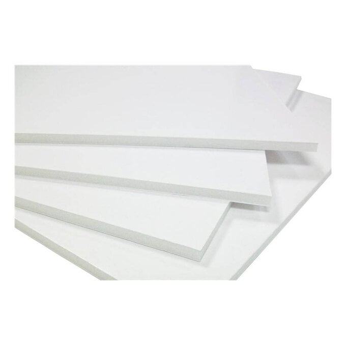 West Design White Foam Board A3 5 Pack image number 1