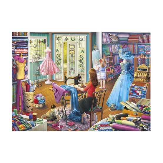 Gibsons The Dressmaker&rsquo;s Daughter Jigsaw Puzzle 500 XL Pieces image number 2