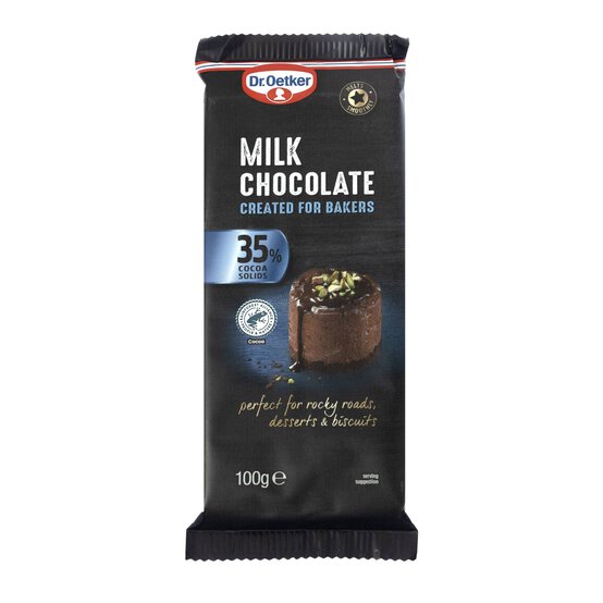 Dr. Oetker Milk Chocolate 100g image number 1