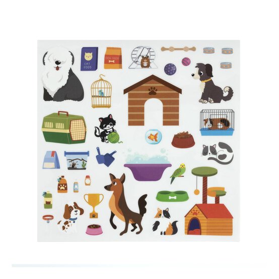 Animal Reusable Sticker Book image number 6