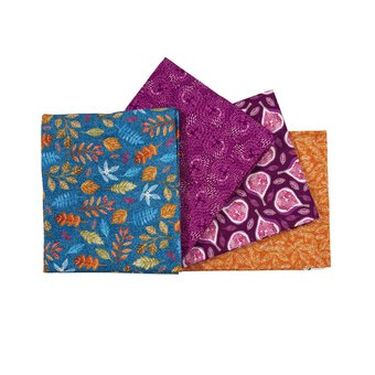 Fallen Foliage Hearthside Harvest Cotton Fat Quarters 4 Pack