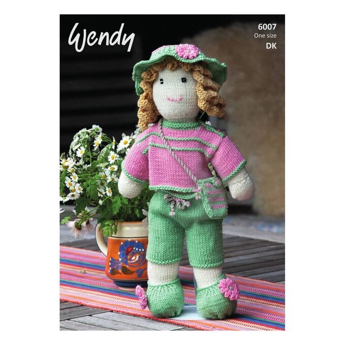 Wendy Merino DK Summertime Doll Digital Pattern 6007 image number 1