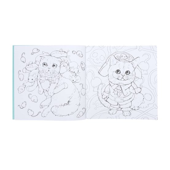 Pop Manga Catitude Colouring Book image number 4