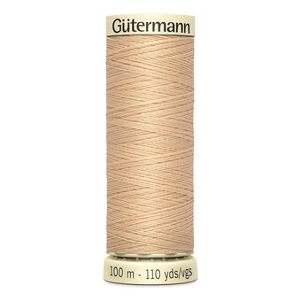 Gutermann Beige Sew All Thread 100m (421)