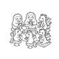 Cute Cozy Colouring: Unicorns and Friends image number 4