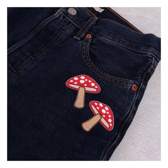 Toadstool Iron-On Patch image number 2
