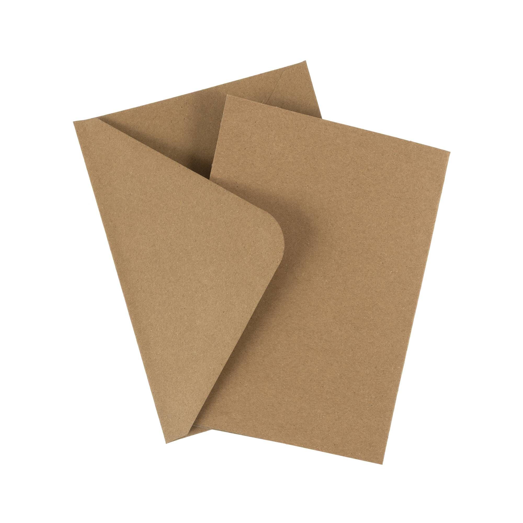 Kraft Cards 5 x 7 Inches 50 Pack | Hobbycraft