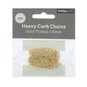 Gold Plated Heavy Curb Chain 4.5mm x 1m image number 2