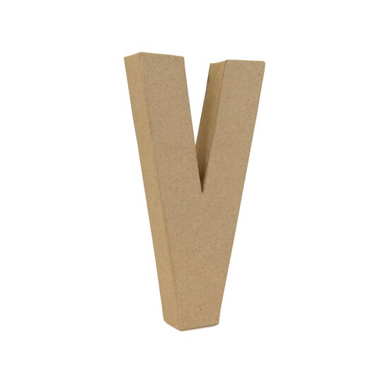 Mache Letter V 20cm image number 1