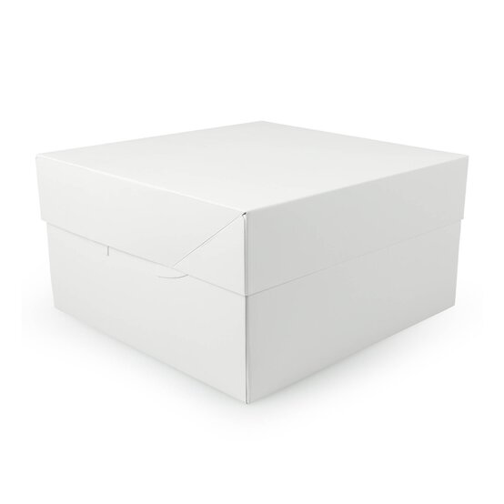 White Cake Box 16 Inches image number 1