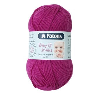 Patons Fuchsia Fairytale Merino Mix DK Yarn 50g