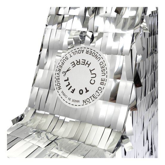 Silver Star Pinata 45cm image number 3