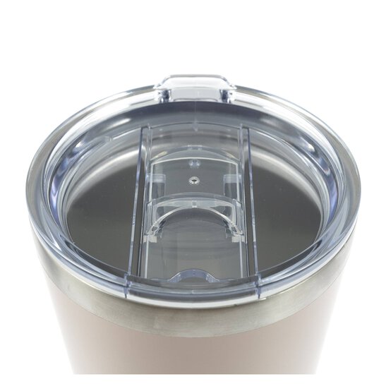 Beige Metal Coffee Cup image number 3